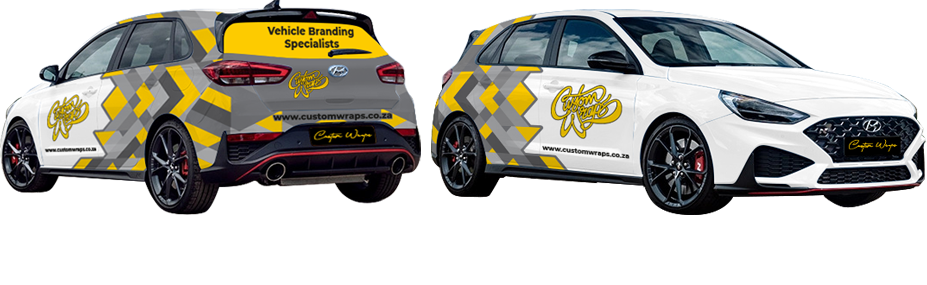 Custom Wraps Vehicle Wraps - Vehicle Halfwrap services Johannesburg